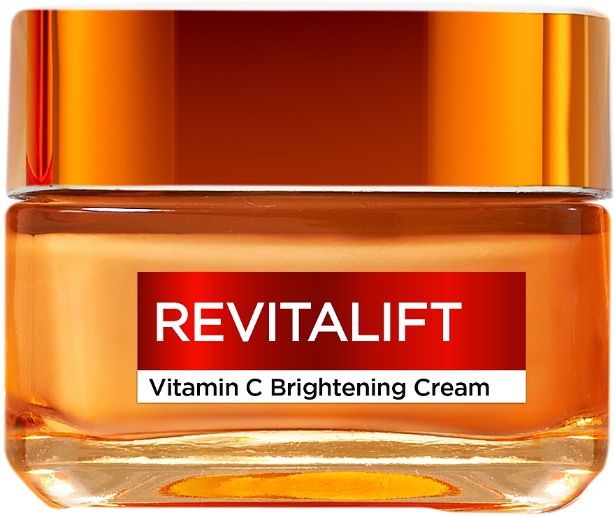 Крем для придания сияния коже лица - L'Oreal Paris Revitalift Vitamin C Brightening Cream — фото N1