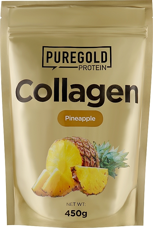 Коллаген с витамином С и цинком, ананас - PureGold Collagen Marha — фото N2