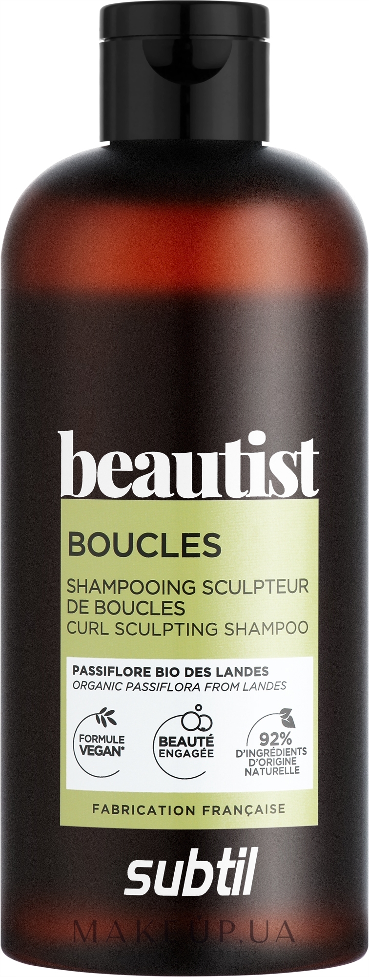 Шампунь для кучерявого волосся для приручення локонів - Laboratoire Ducastel Subtil Beautist Curly Shampoo — фото 300ml