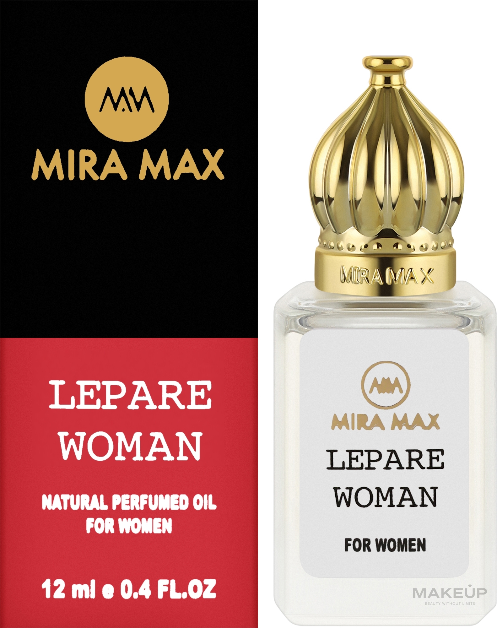 Mira Max Lepare Woman - Парфумована олія для жінок — фото 12ml