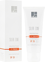 Духи, Парфюмерия, косметика Защитный крем с тоном - Dr. Kadir Solar Zone Protective CC Cream SPF 50