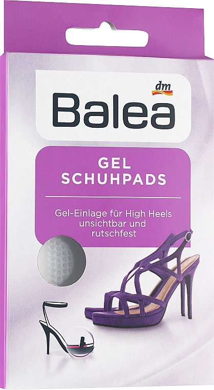 Гелеві подушечки для ніг - Balea Ballen Gelpads — фото N1