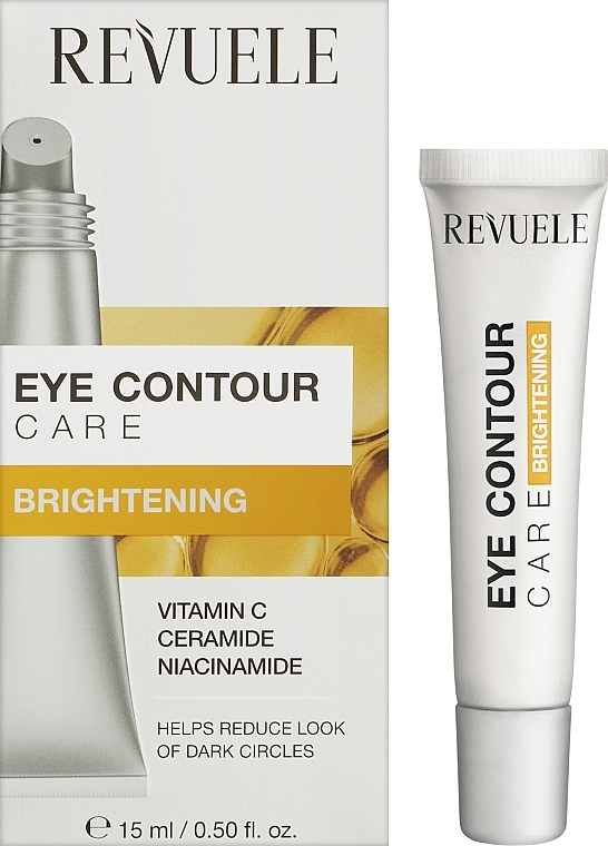 Гель для догляду за контуром очей освітлюючий - Revuele Eye Contour Care Brightening — фото N2