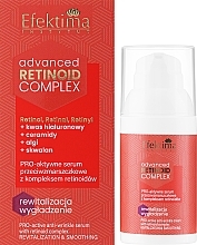 Активна сироватка проти зморщок з ретиноїдним комплексом - Efektima Instytut Advanced Retinoid Complex — фото N2