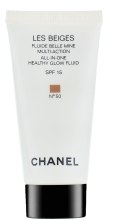 Парфумерія, косметика Флюїд з ефектом засмаги - Chanel Les Beiges All-in-one Healthy Glow Fluid Broad Spectrum SPF 15 Sunscreen (тестер)