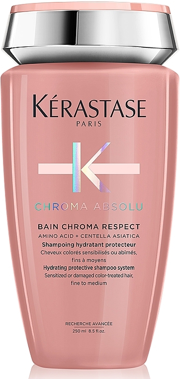 Шампунь-ванна для зволоження та захисту фарбованого чутливого та пошкодженого тонкого волосся - Kerastase Chroma Absolu Bain Chroma Respect