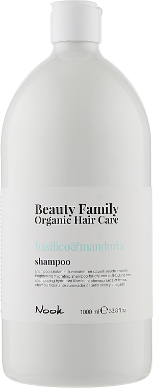 Шампунь для сухого, тьмяного волосся - Nook Beauty Family Organic Hair Care Shampoo