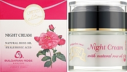 Нічний крем для обличчя - Bulgarian Rose Rose Diva Night Cream — фото N2