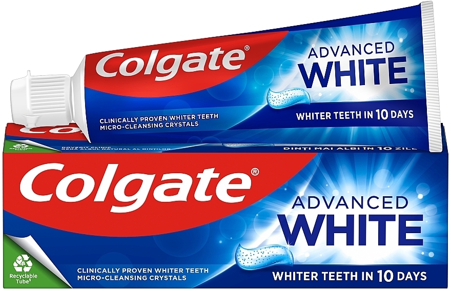 Зубная паста "Комплексное отбеливание за 10 дней" - Colgate Advanced White 