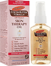 Олія з шипшиною для догляду за шкірою обличчя і тіла "Масло какао" - Palmer's Cocoa Butter Skin Therapy Oil Rosehip — фото N4