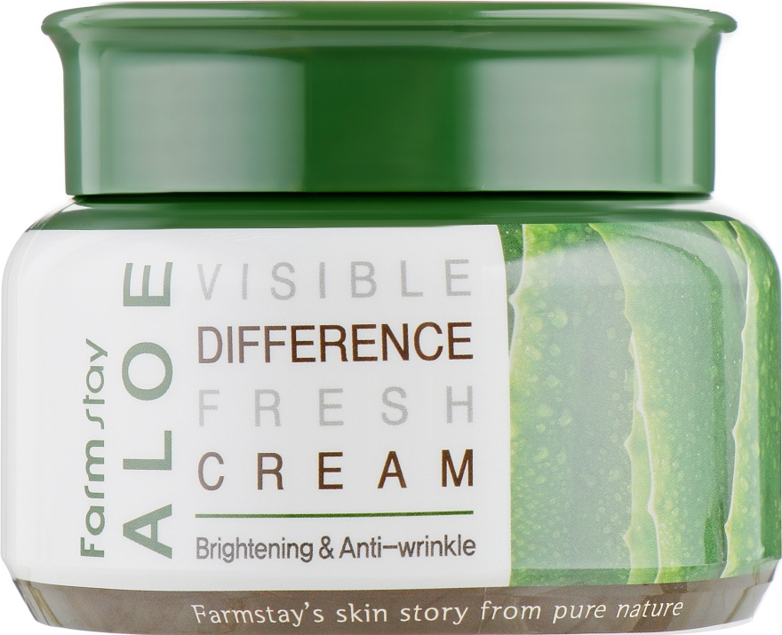 Освіжальний крем з екстрактом алое - FarmStay Visible Difference Aloe Fresh Cream — фото N3