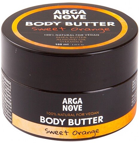 Масло для тіла «Солодкий апельсин»  - Arganove Body Butter Sweet Orange — фото N1