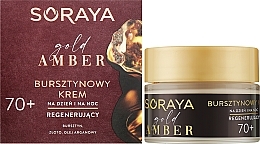 Регенерирующий дневной и ночной крем 70+ - Soraya Gold Amber — фото N2