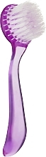 Щіточка косметична для нігтів, фіолетова - Beauty Luxury — фото N1