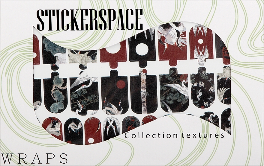Дизайнерські наклейки для нігтів "Kasima" - StickersSpace — фото N1