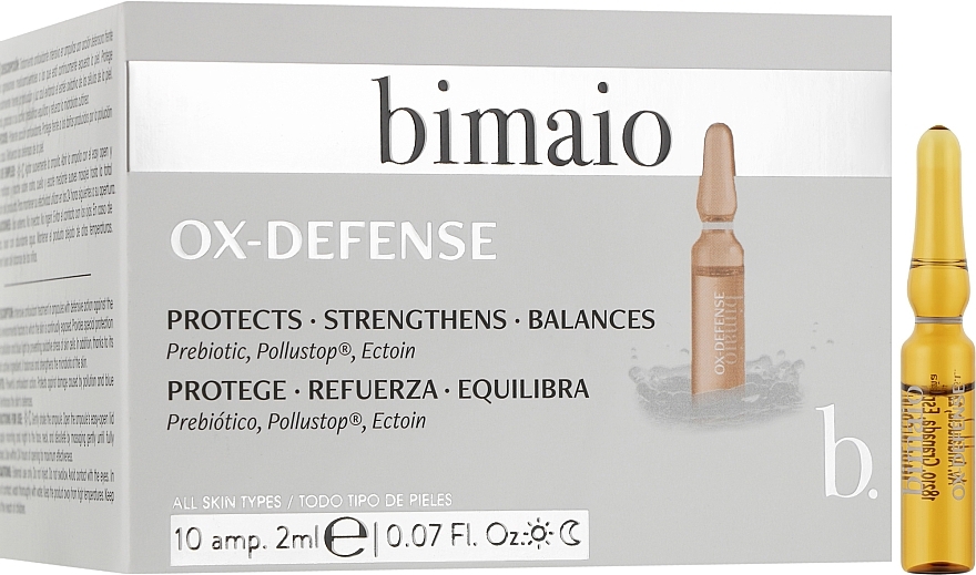 ПОДАРУНОК! Ампули "Ox-Defense" для обличчя - Bimaio — фото N1