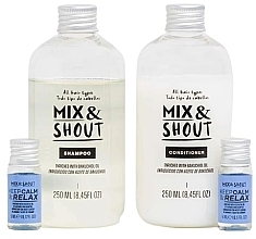 Набір - Mix & Shout Soothing Routine (sham/250ml + condit/250ml + ampoul/2x5ml) — фото N2