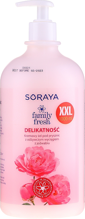 Крем-гель для душу "Делікатний" - Soraya Family Fresh Cream Shower Gel — фото N1