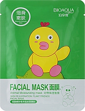 Парфумерія, косметика Маска з есенцією колагену й граната - Bioaqua Facial Animal Moisturizing Mask Duck