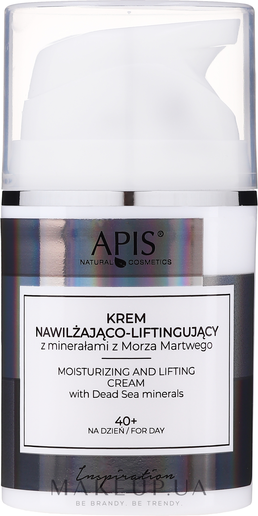 Крем-ліфтинг зволожувальний з мінералами Мертвого моря - APIS Professional Natural Cosmetics — фото 50ml