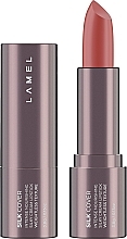 Помада для губ - LAMEL Make Up Silk Cover Silky Cream Lipstick — фото N1