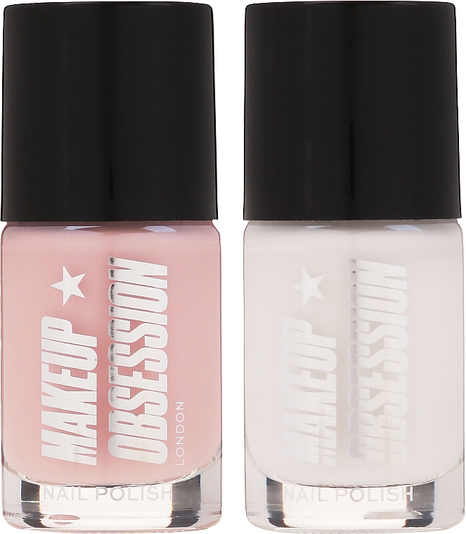 Makeup Obsession Nail Duo Gift Set (nail/polish/2x8ml) - Набір лаків — фото N1