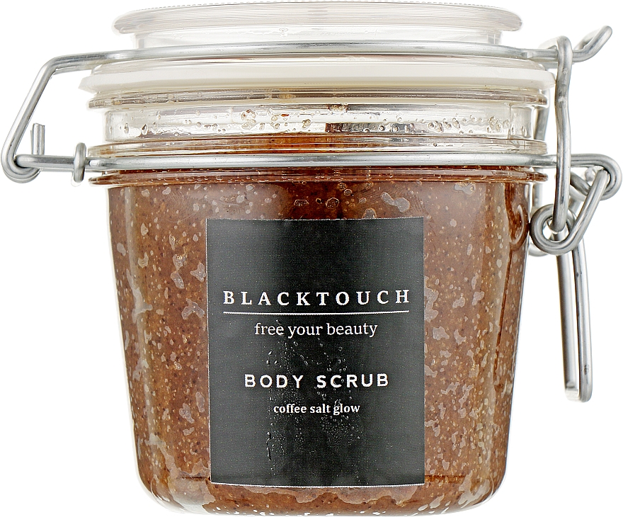 Кофейный скраб для тела - BlackTouch Body Scrub Coffee Salt Glow