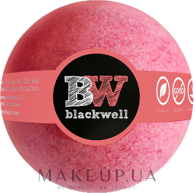 Бомбочка для ванни "Грейпфрут" - Blackwell Bath Bomb Grapefruit — фото 165g