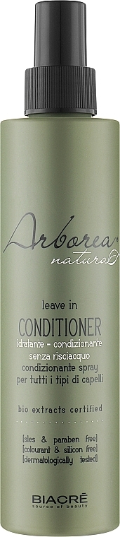 Незмивний біокондиціонер для волосся - Biacre Arborea Natura Leave In Conditioner — фото N1