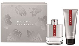 Парфумерія, косметика Prada Luna Rossa - Набір (edt/100ml + ash/balm/100ml)