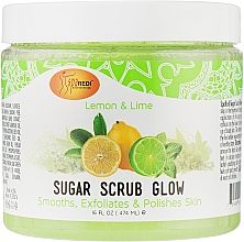 Цукровий скраб для тіла - SpaRedi Sugar Scrub Lemon & Lime — фото N1