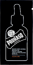 Духи, Парфюмерия, косметика Масло для бороды - Proraso Azur Lime Beard Oil (пробник)
