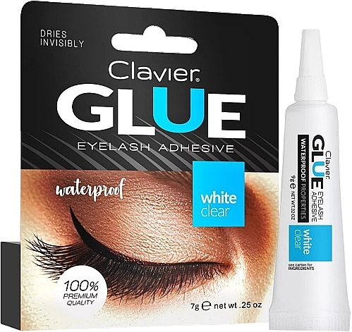 Клей для накладных ресниц - Clavier Glue White  — фото N1