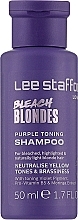 Шампунь для тонування фарбованого волосся - Lee Stafford Bleach Blondes Purple Toning Shampoo — фото N1