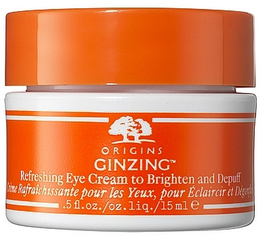 Освежающий крем для контура глаз, теплый оттенок - Origins Ginzing Refreshing Eye Cream Warmer Shade — фото N1