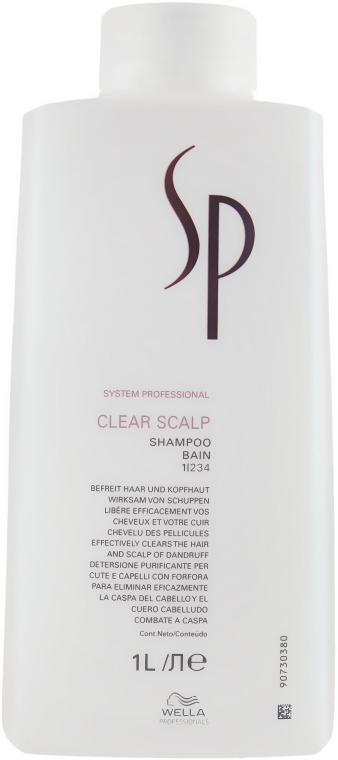 Шампунь проти лупи - Wella Professionals SP Clear Scalp Shampoo  — фото N3