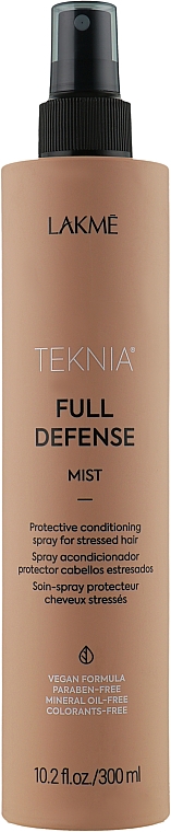 Кондиціонуючий спрей для комплексного захисту волосся - Lakme Teknia Full Defense Mist — фото N1