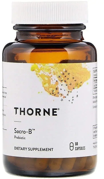 Дієтична добавка "Сахароміцети булгарді" - Thorne Research Sacro-B Probiotic Capsules — фото N1