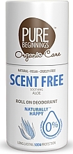 Парфумерія, косметика Дезодорант "Scent Free" - Pure Beginnings Eco Roll On Deodorant
