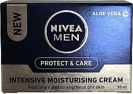 Зволожувальний крем для обличчя - NIVEA MEN Protect & Care Intensive Moisturising Face Cream — фото N2