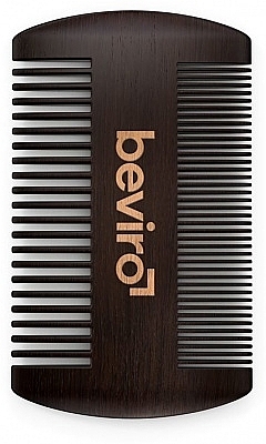 Щітка для бороди - Beviro Pear Wood Beard Comb — фото N1
