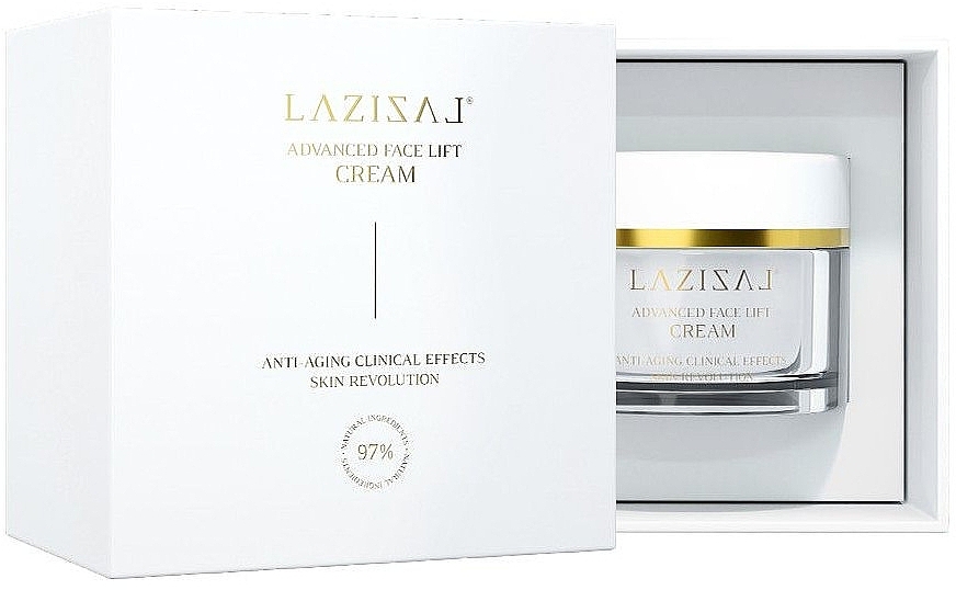 Антивіковий крем для обличчя - Lazizal Advanced Face Lift Cream — фото N1