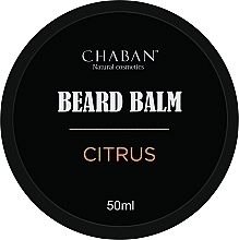 Духи, Парфюмерия, косметика Бальзам для бороды "Citrus" - Chaban Natural Cosmetics Beard Balm