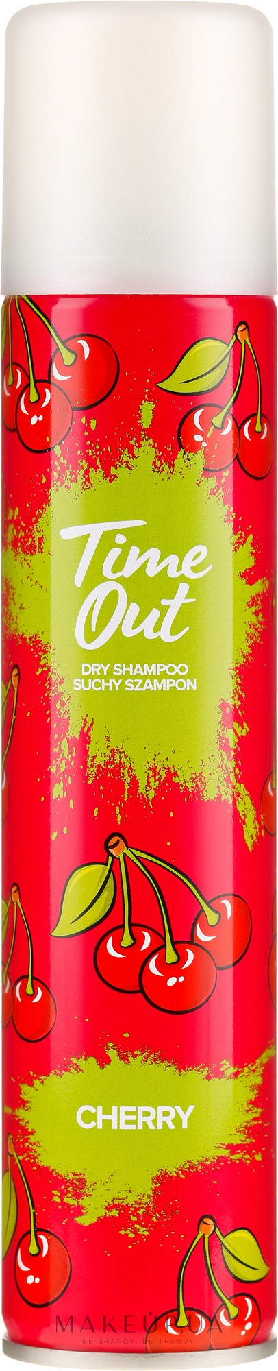Сухий шампунь для волосся - Time Out Dry Shampoo Cherry — фото 200ml