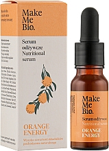 Увлажняющая сыворотка для лица с эффектом сияния - Make Me Bio Serum Orange Energy — фото N2