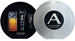 Духи, Парфюмерия, косметика Azzaro Pour Homme - Набор (edt/100ml + shamp/100ml + ash/balm/50ml)