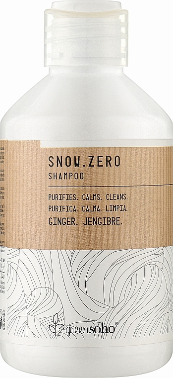 Очищуючий шампунь проти лупи - GreenSoho Snow.Zero Shampoo — фото N1