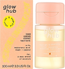 Тонер-есенція для живлення шкіри - Glow Hub Nourish & Hydrate Toner Essence — фото N2