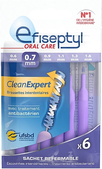 Щітки для чищення міжзубних проміжків - Efiseptyl Clean Expert — фото N1