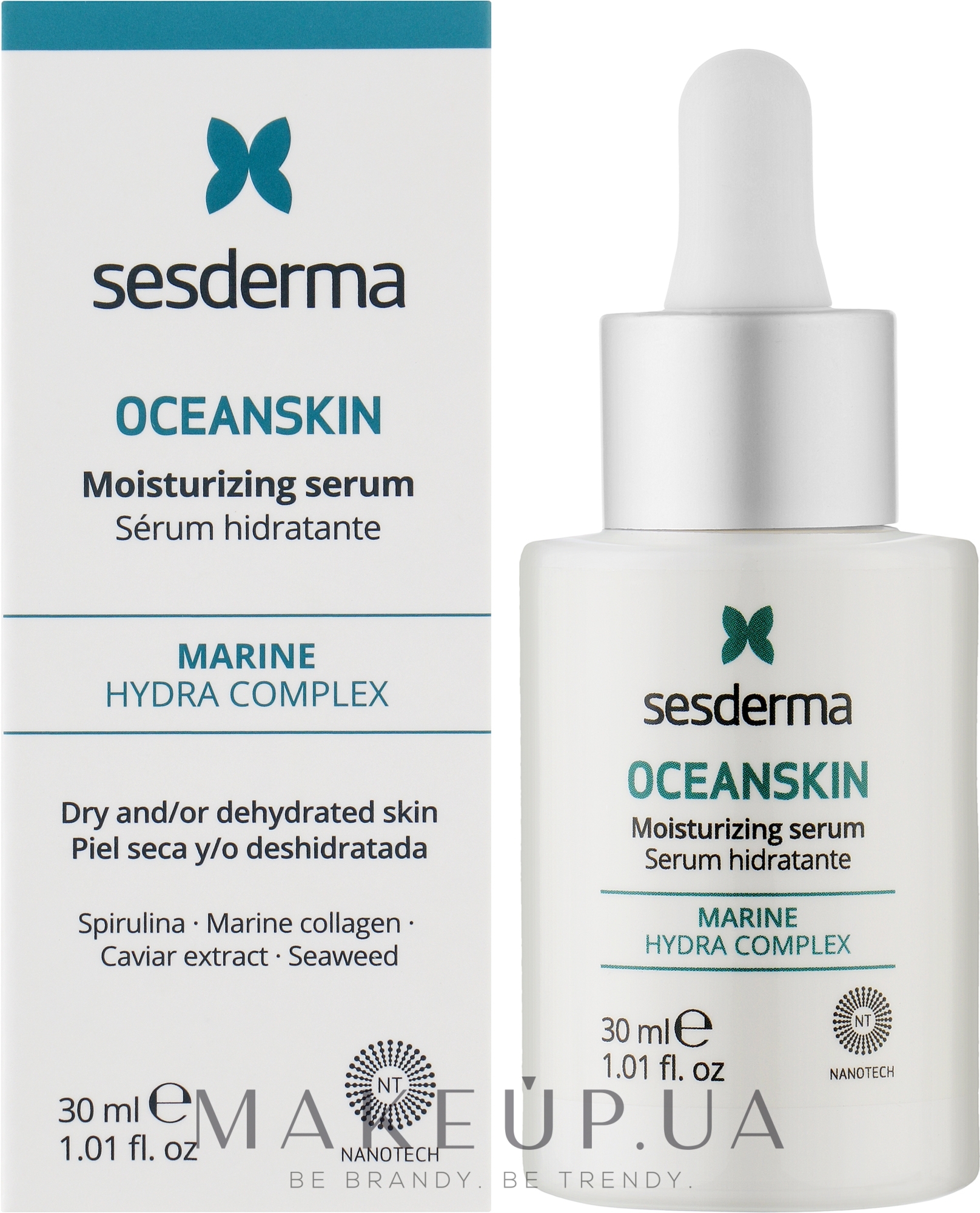 Увлажняющая сыворотка для лица - Sesderma Laboratories Oceanskin Moisturizing Serum — фото 30ml